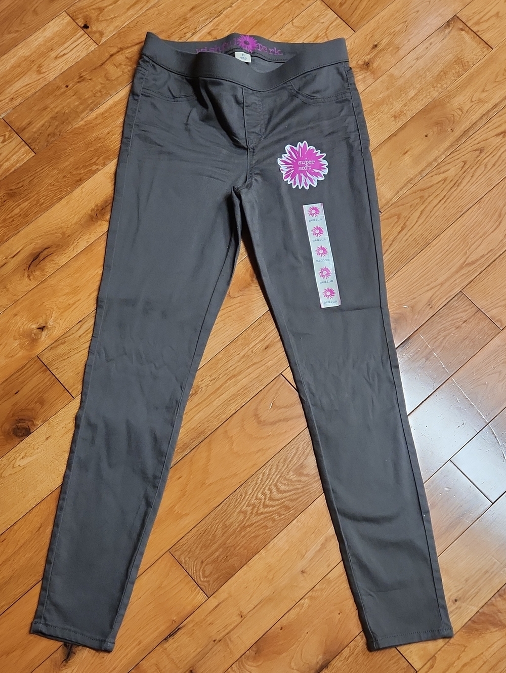 Wishful Park Women's Gray Skinny Stretch Jeans